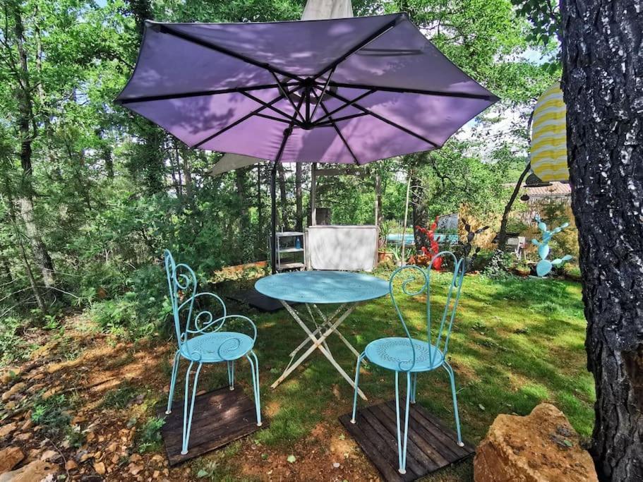 Cabanon Dans Un Ecrin De Verdure กัลลิออง ภายนอก รูปภาพ